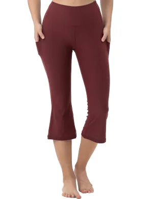 20" Side Pocket Wide Leg Capris_Running