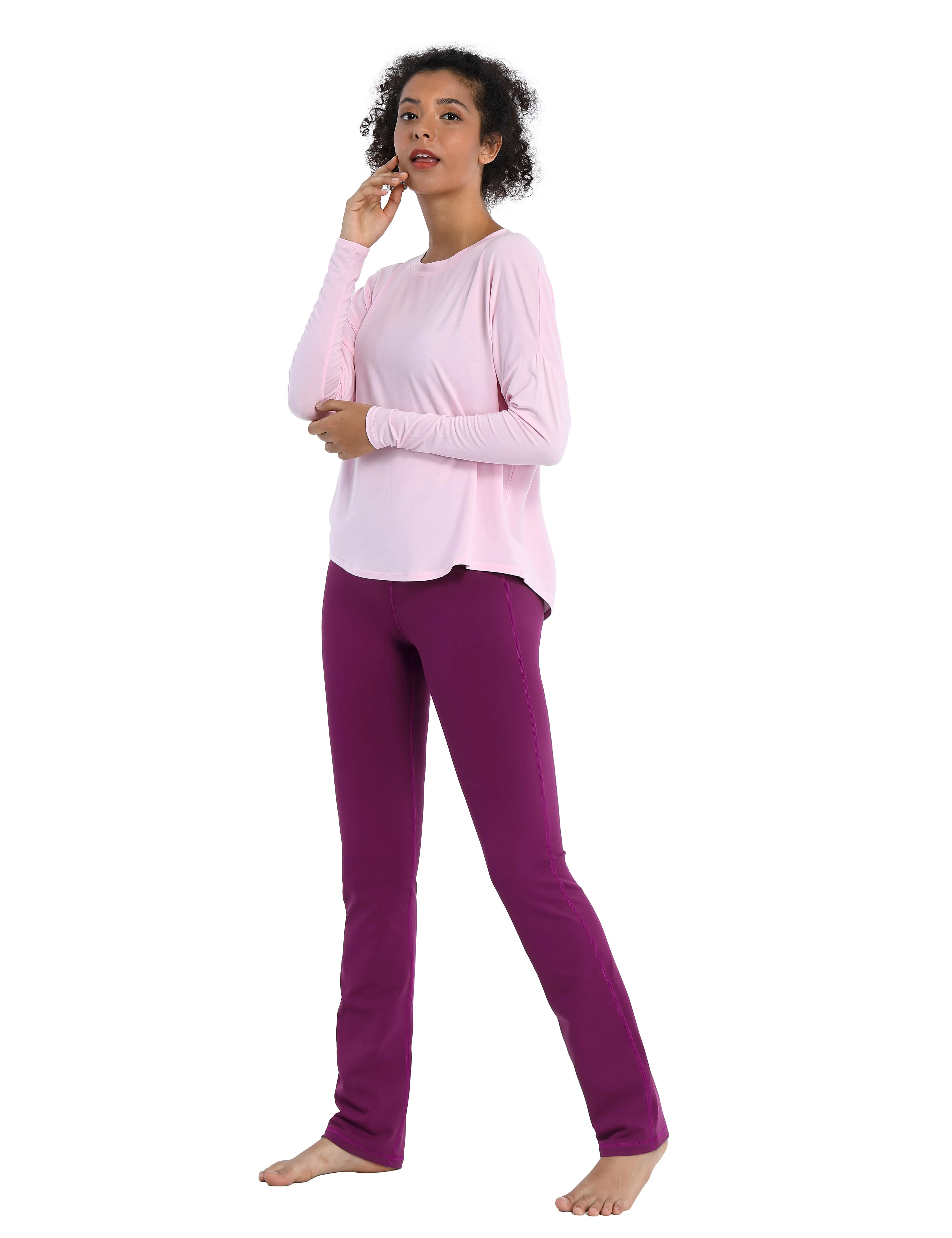 29" 31" 33" 35" Straight Leg Leggings grapevine_Running