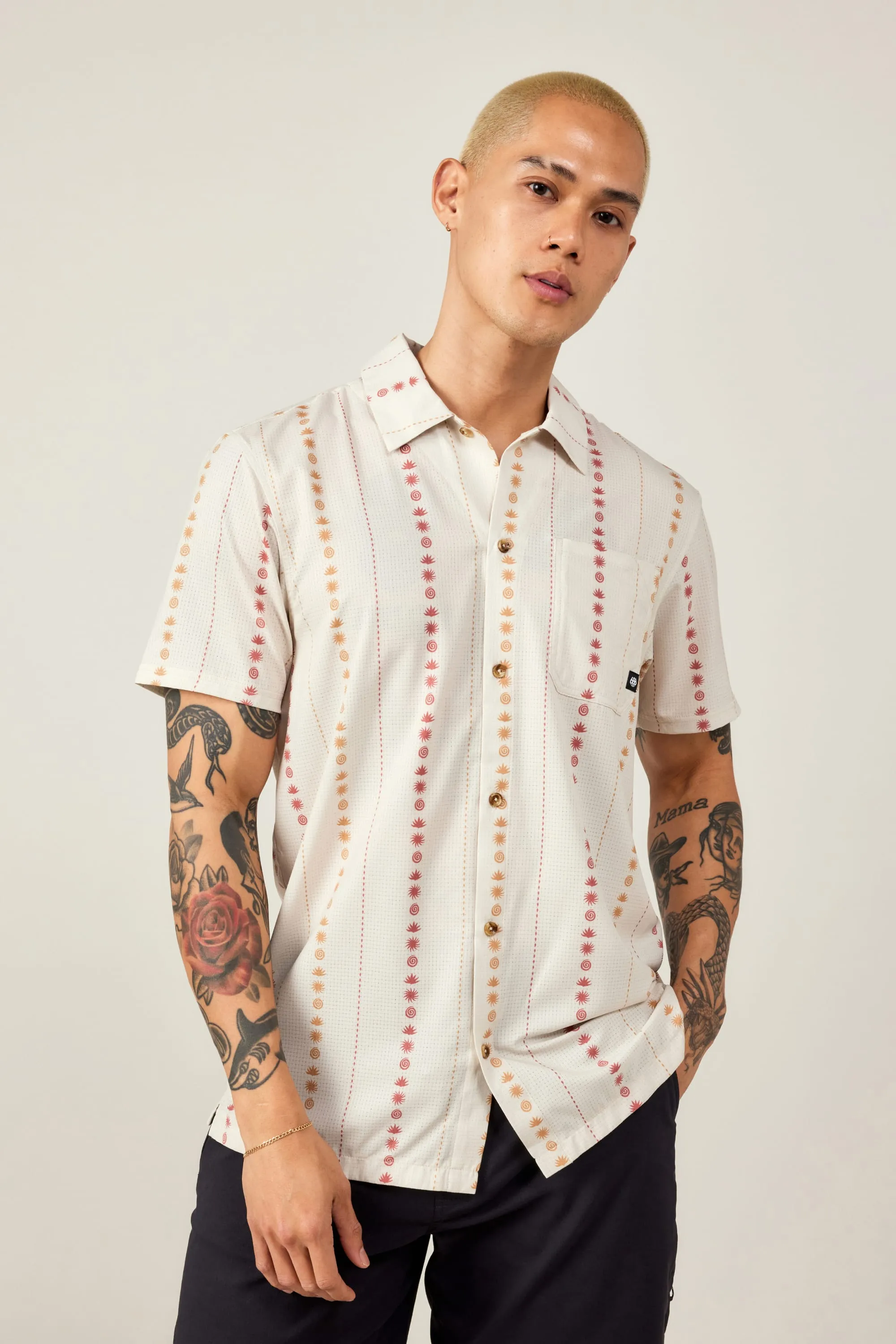 686 Men's Nomad Perforated Button Down Shirt