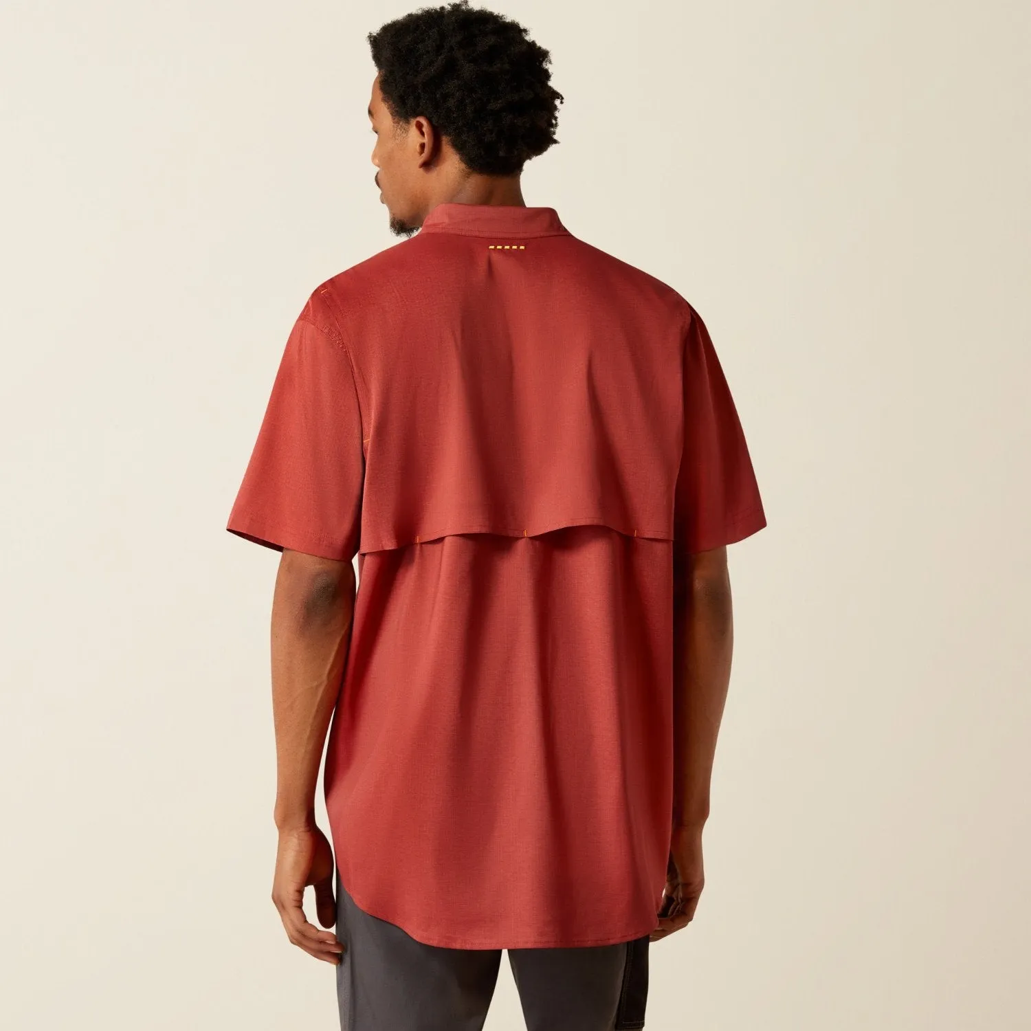 Ariat Men's Made Tough Durastretch Button-Down Short Sleeve Work Shirt