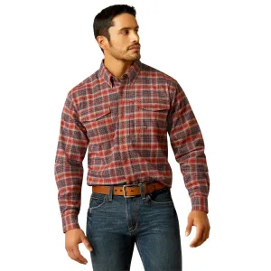 Ariat Men's Rebar Flannel DuraStretch Button-Down Work Shirt