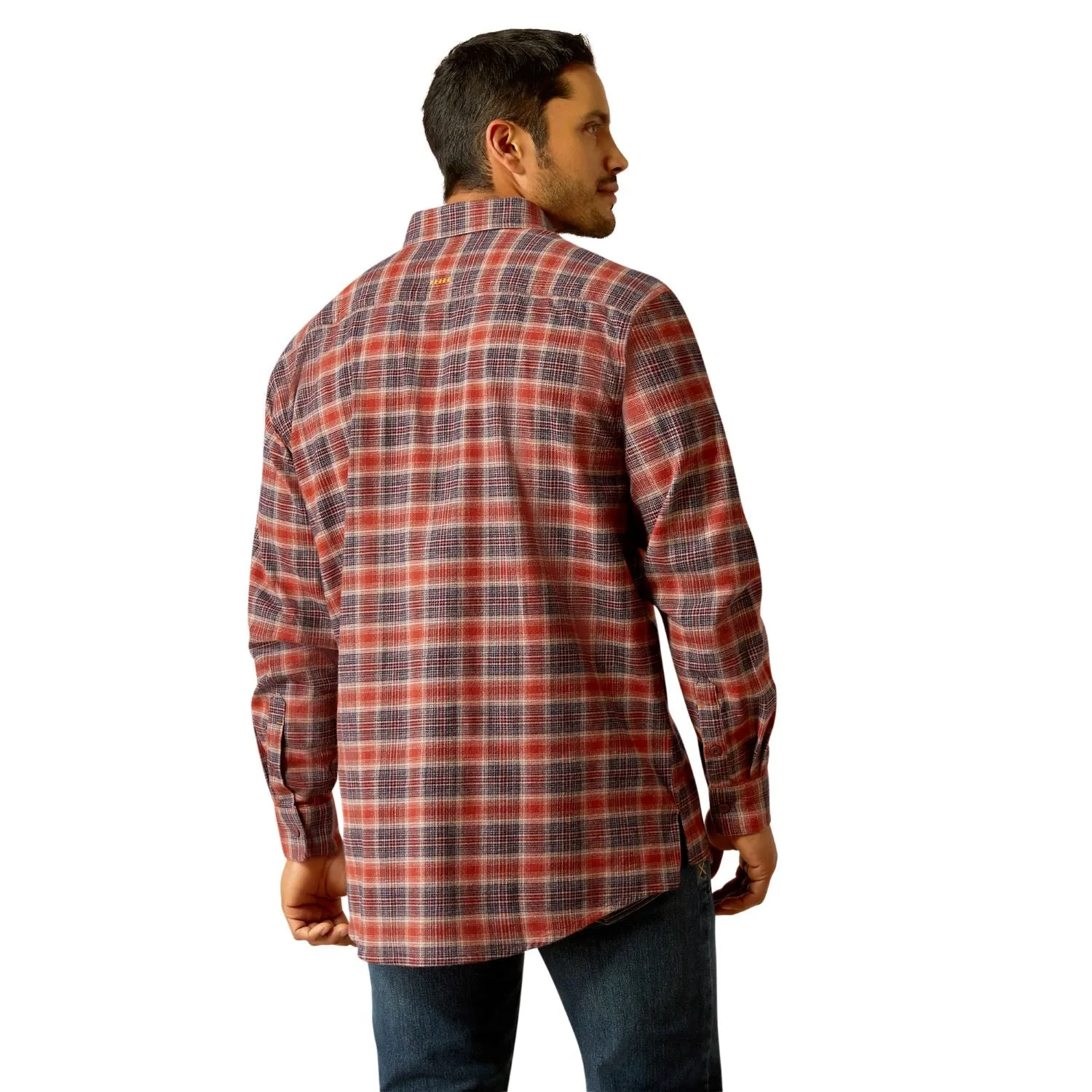 Ariat Men's Rebar Flannel DuraStretch Button-Down Work Shirt