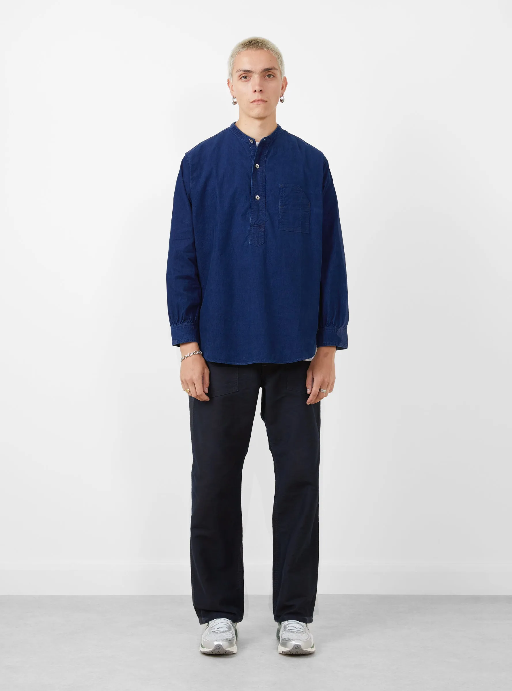 ARMY Pants Moleskin Black Indigo