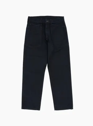 ARMY Pants Moleskin Black Indigo