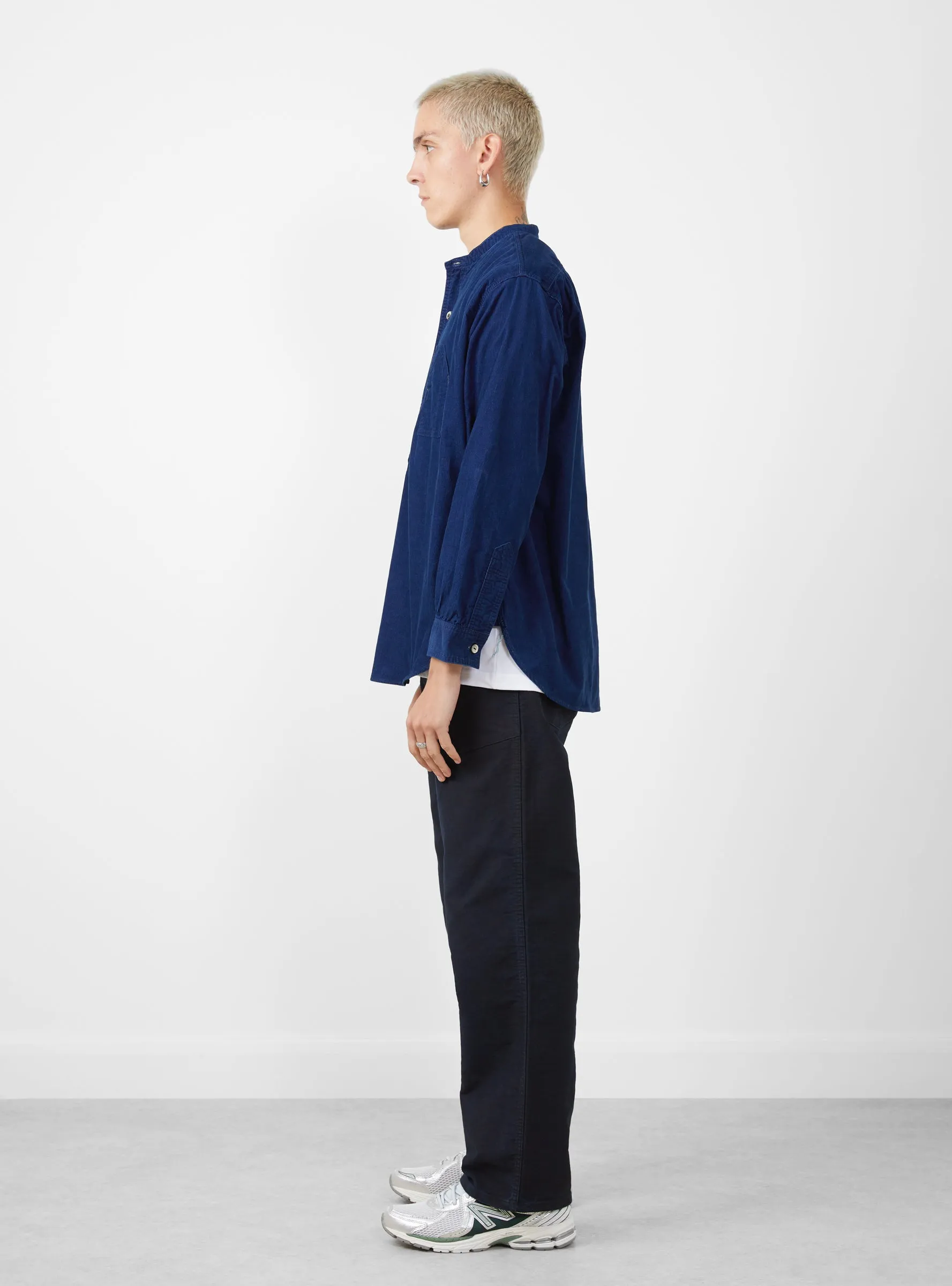 ARMY Pants Moleskin Black Indigo