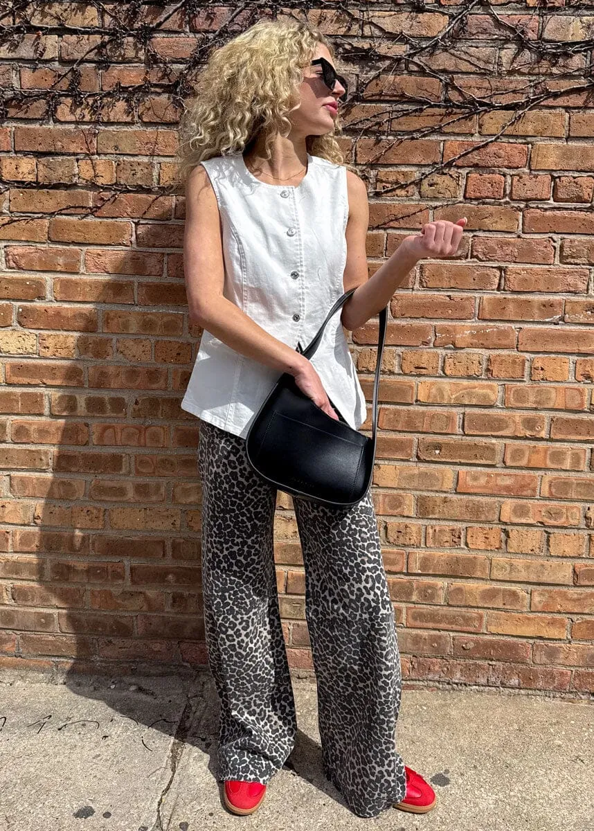 Bernadette Leopard Print Pants
