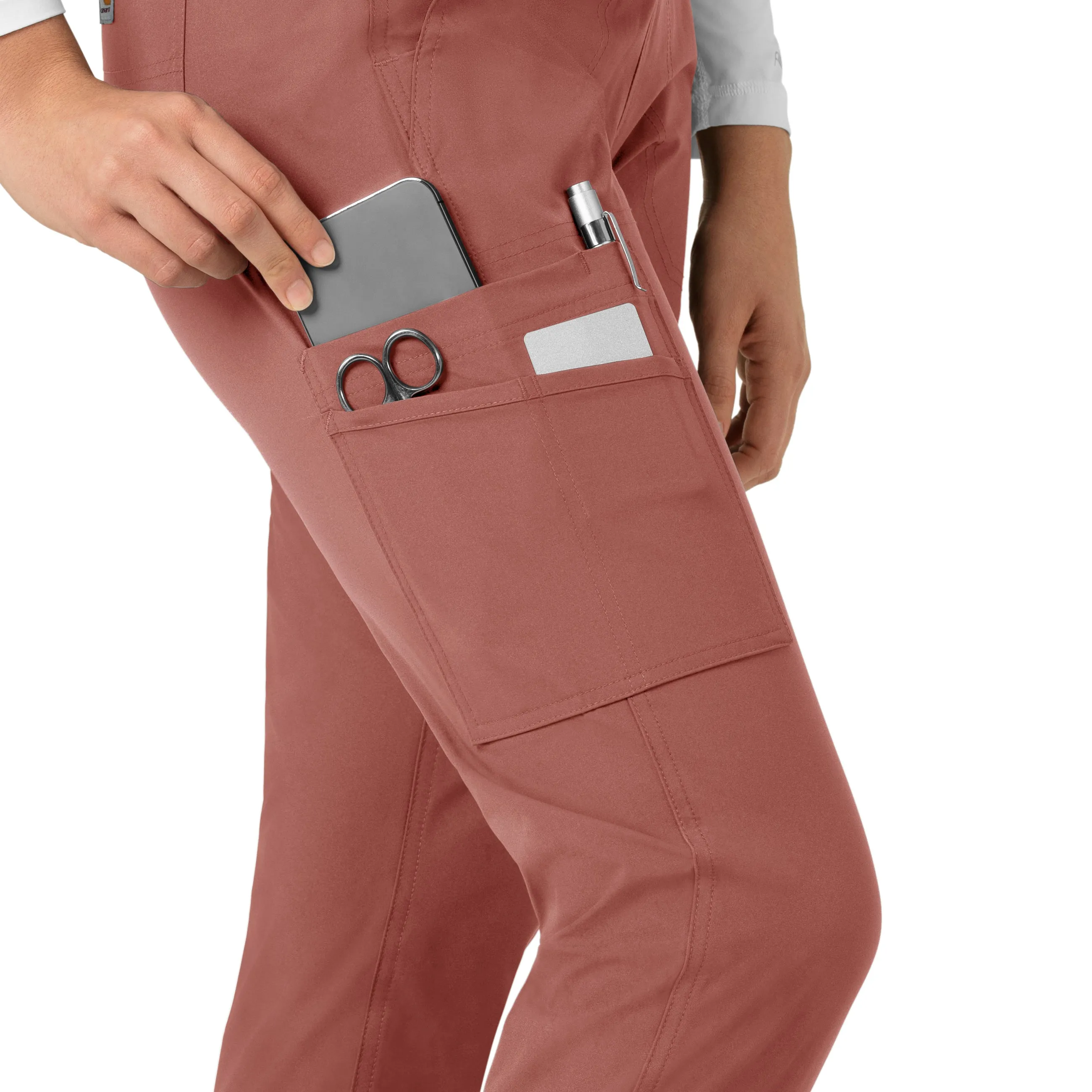 Carhartt Force Essentials Women's Jogger Scrub Pant - Wildrose