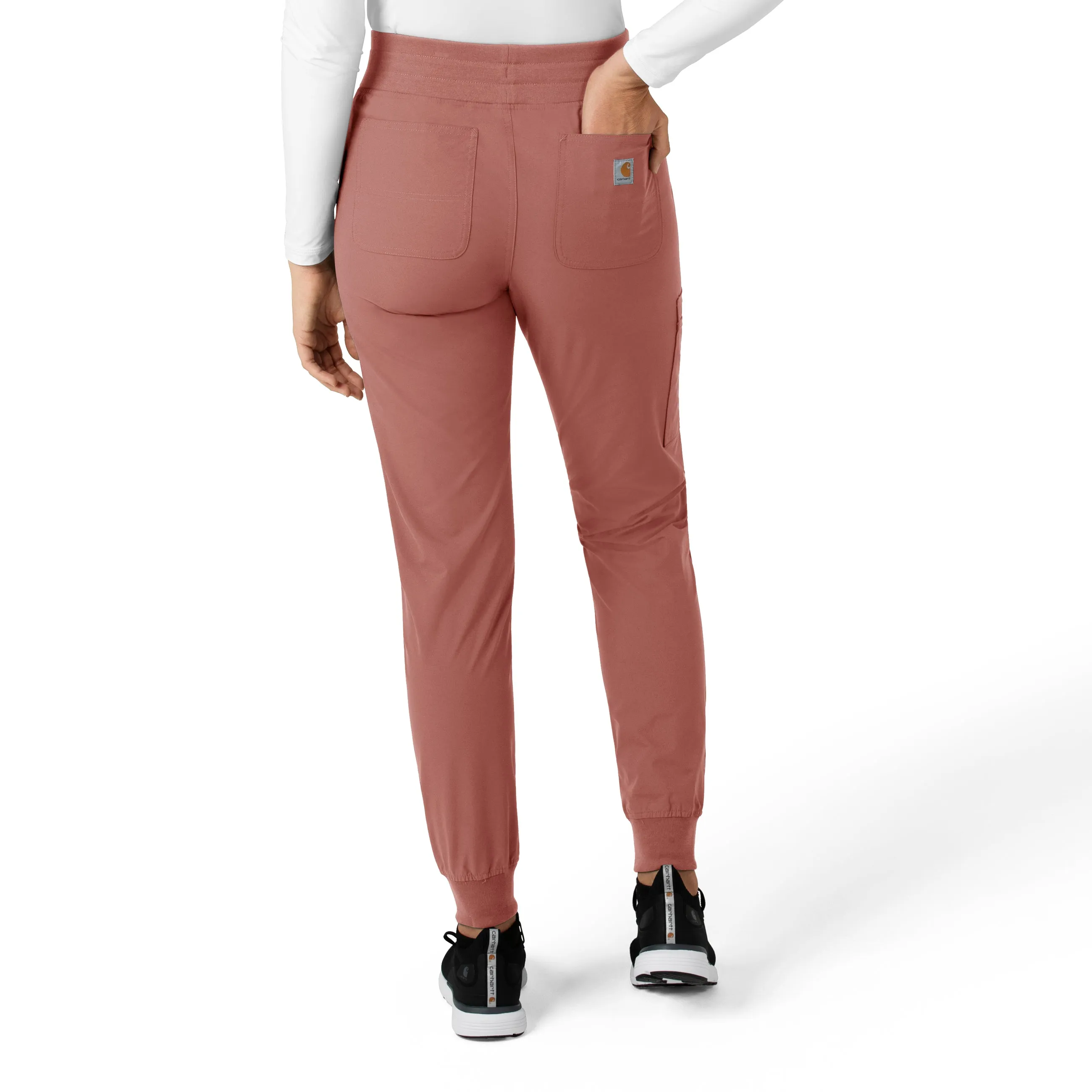 Carhartt Force Essentials Women's Jogger Scrub Pant - Wildrose