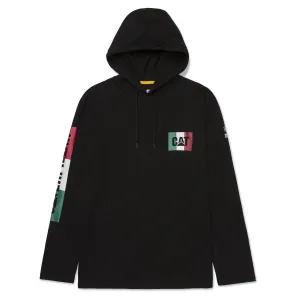 CAT Men's UPF 50 Hooded Long Sleeve T-Shirt