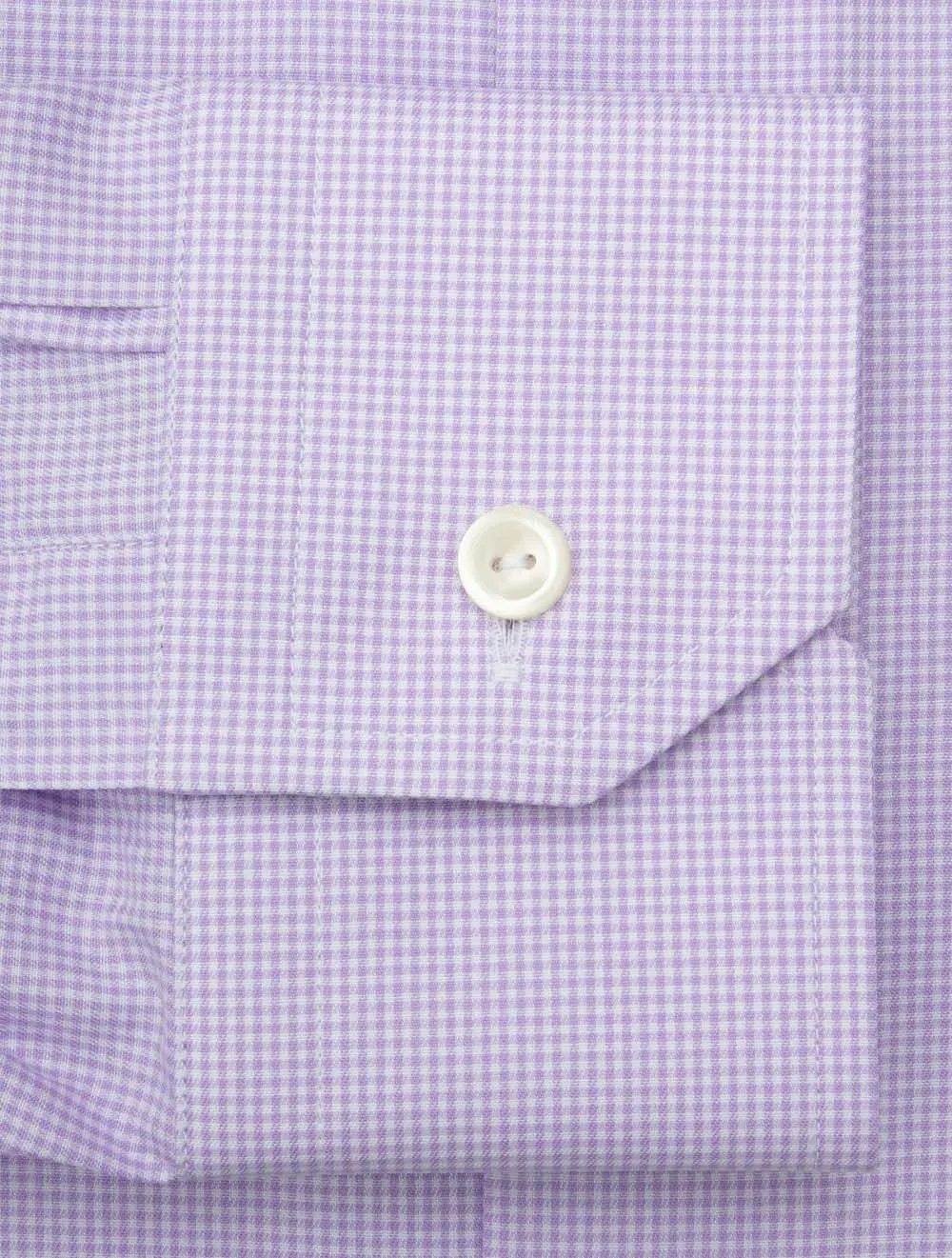 Check Signature Twill Contemporary Fit Shirt Purple