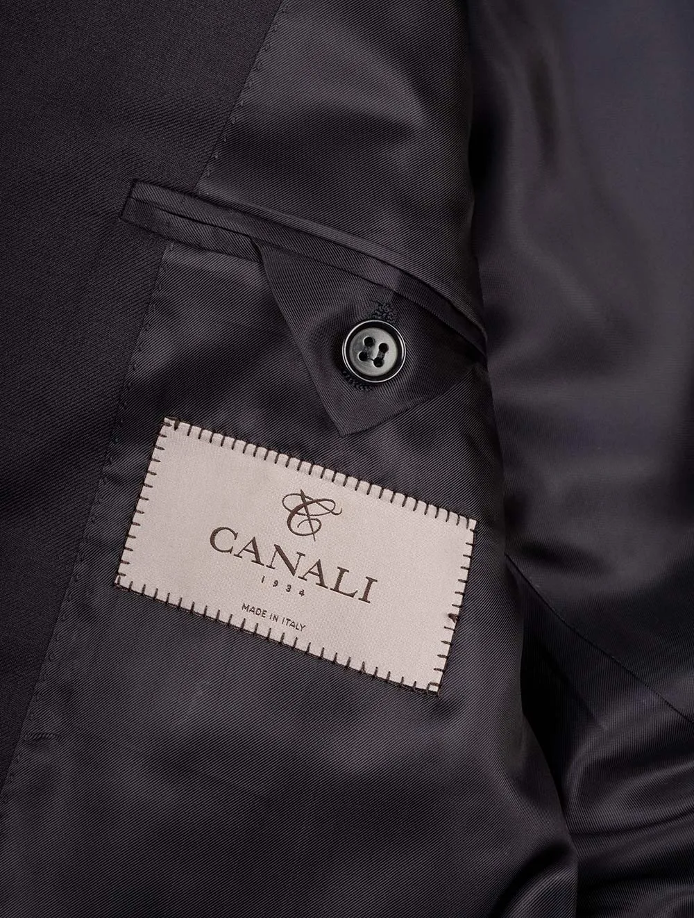 Classic Wool Suit Navy