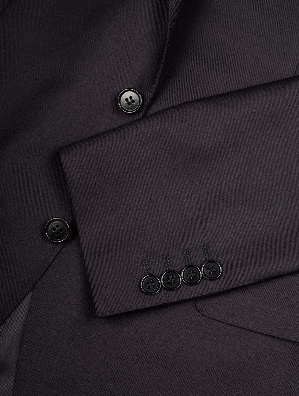 Classic Wool Suit Navy