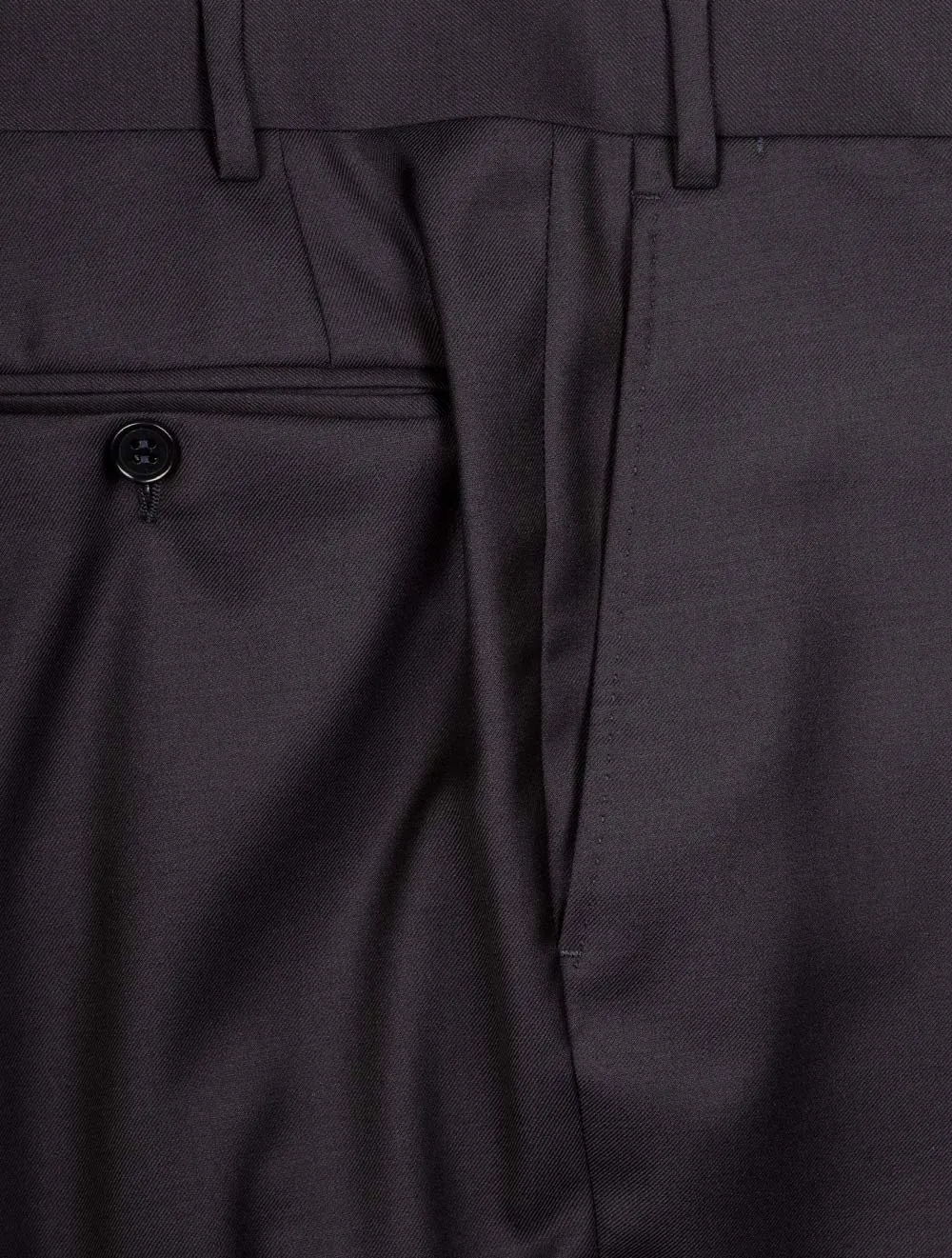 Classic Wool Suit Navy