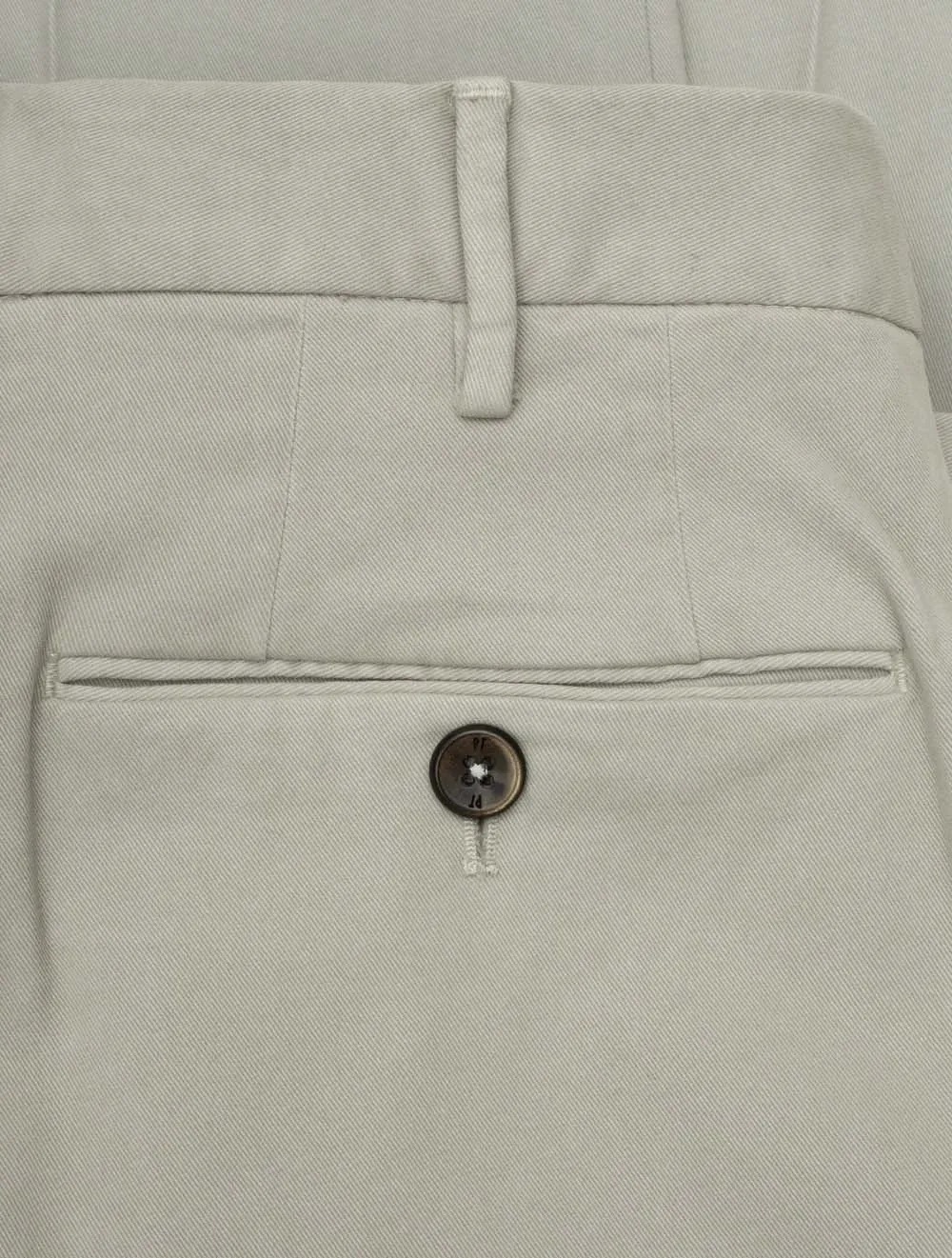 Cotton Chino Stone