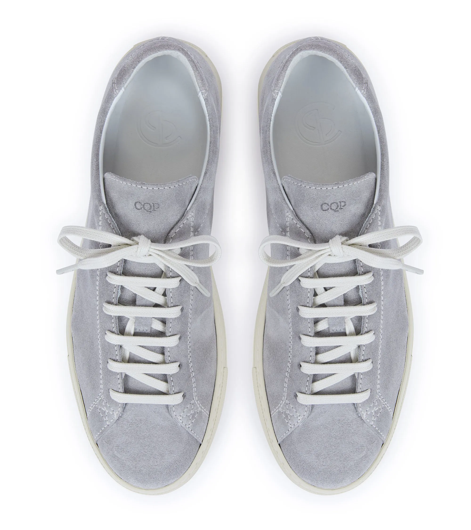 CQP Racquet Suede Sneaker: Cement
