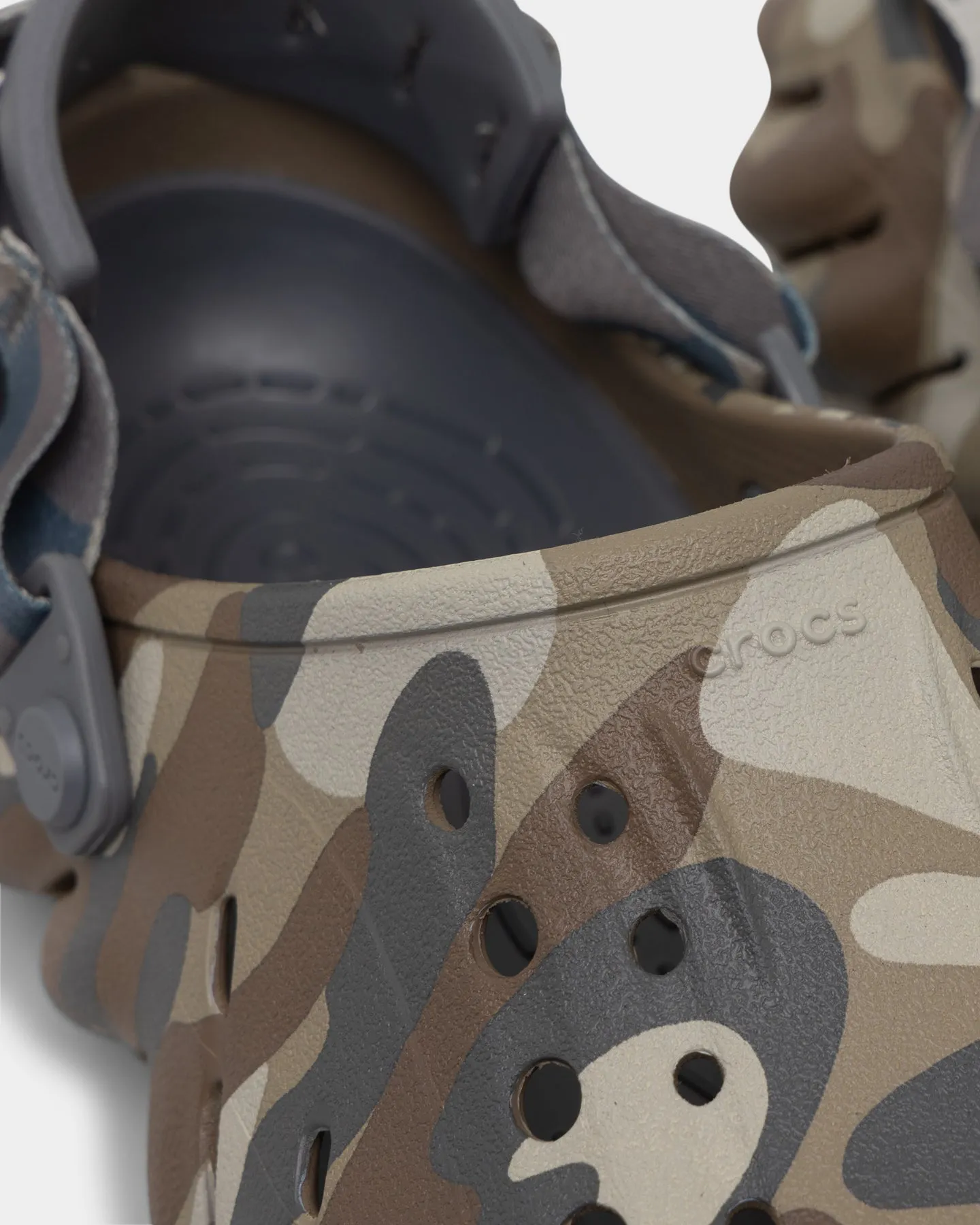 Crocs Echo Camo Redux Clog Charcoal