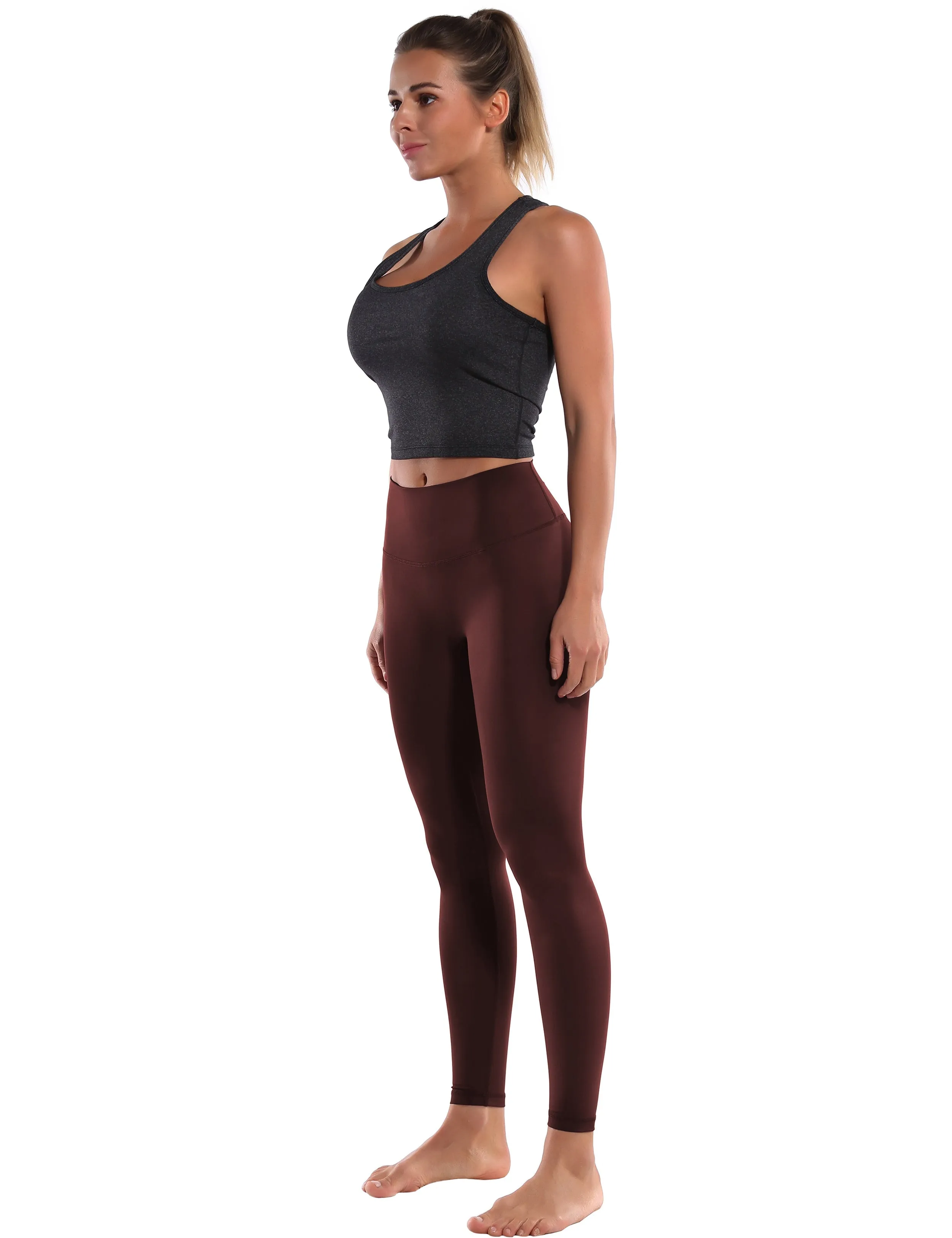 Crotch Seamless Jogging Pants mahoganymaroon_Jogging