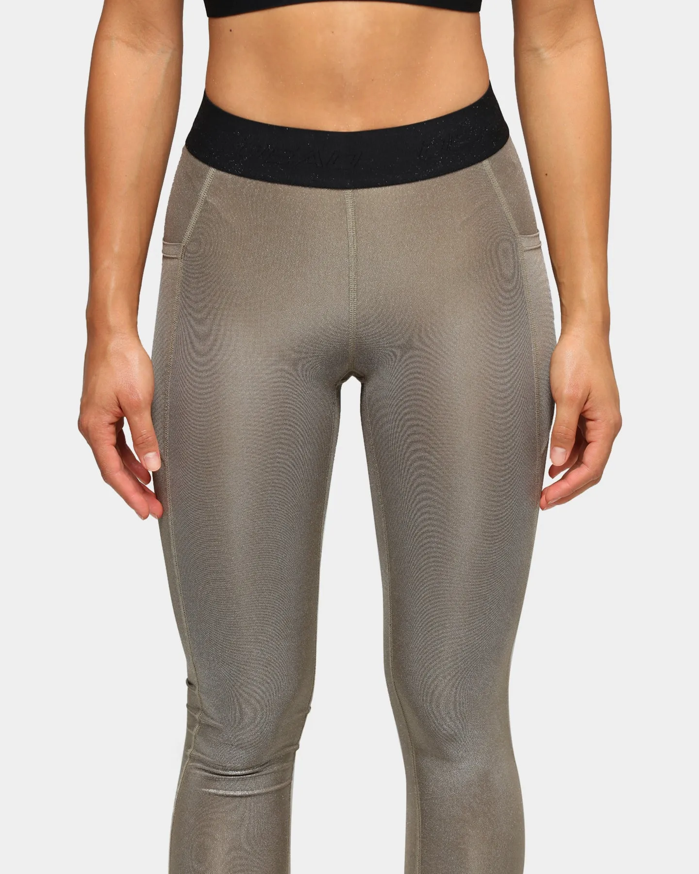 Dead Sport Women's Phantom Tights Gold/Black/Gold