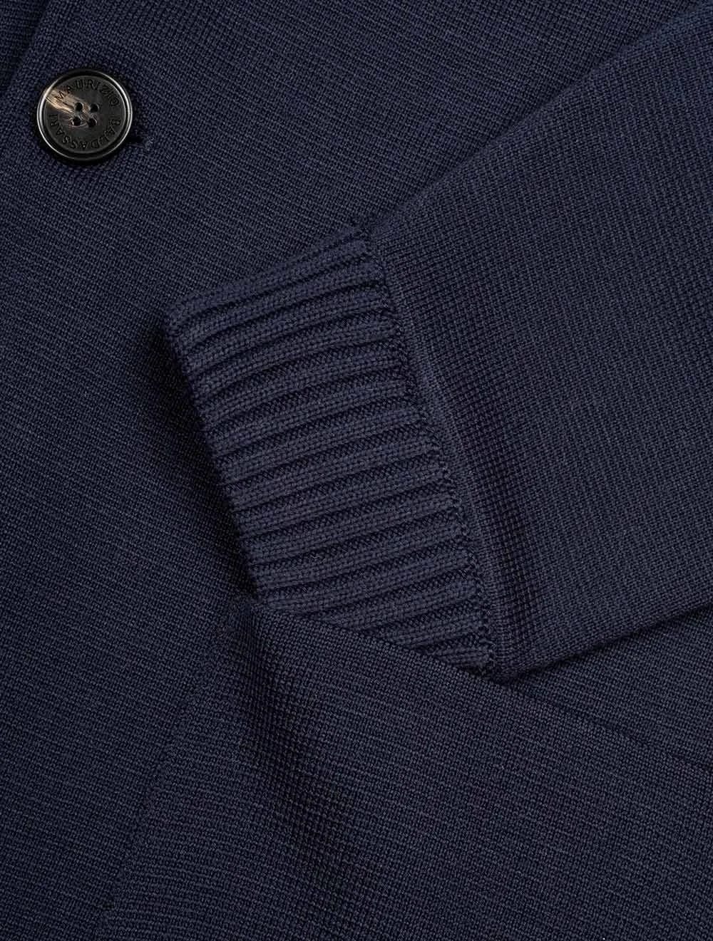 Ecotec Milano Stitch Swacket Navy
