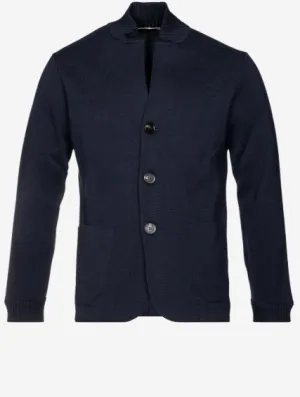Ecotec Milano Stitch Swacket Navy