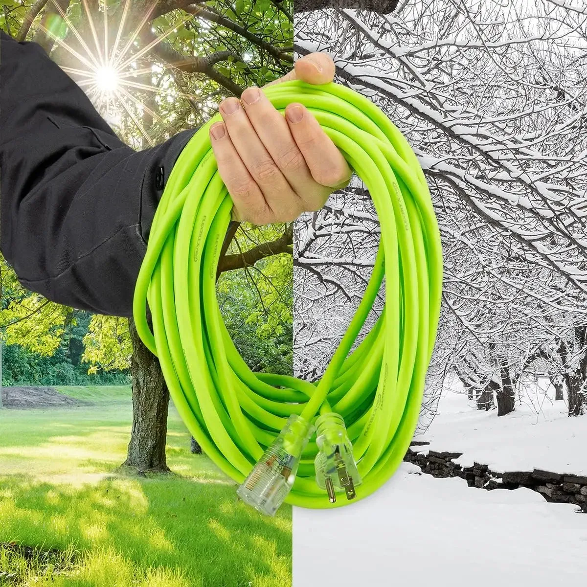Flexzilla FZ512835 - Pro Extension Cord, 12/3, 100'