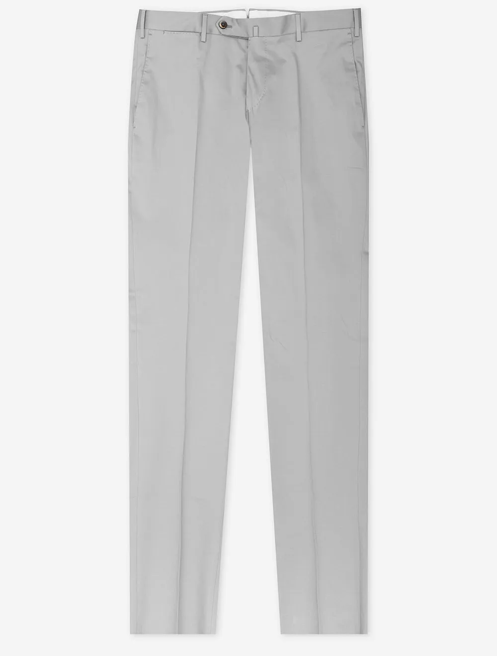 Formal Stretch Cotton Chino Light Grey