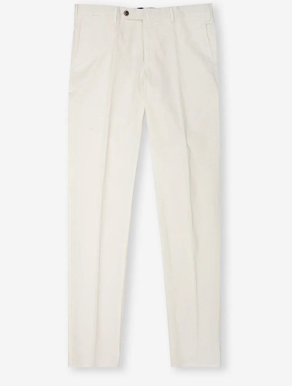 Formal Stretch Cotton Chino White
