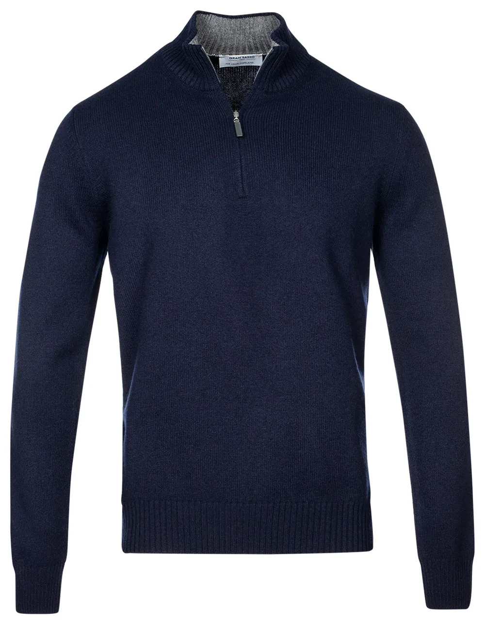 Half-Zip Jumper Blue
