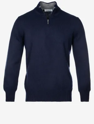 Half-Zip Jumper Navy