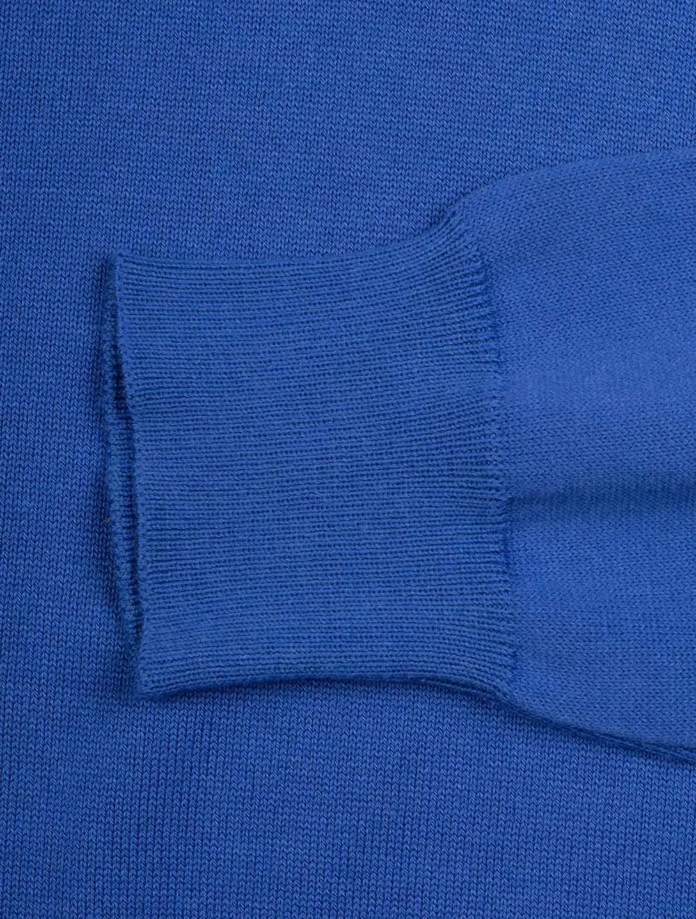 Half Zip Mock Neck Jumper Bluette