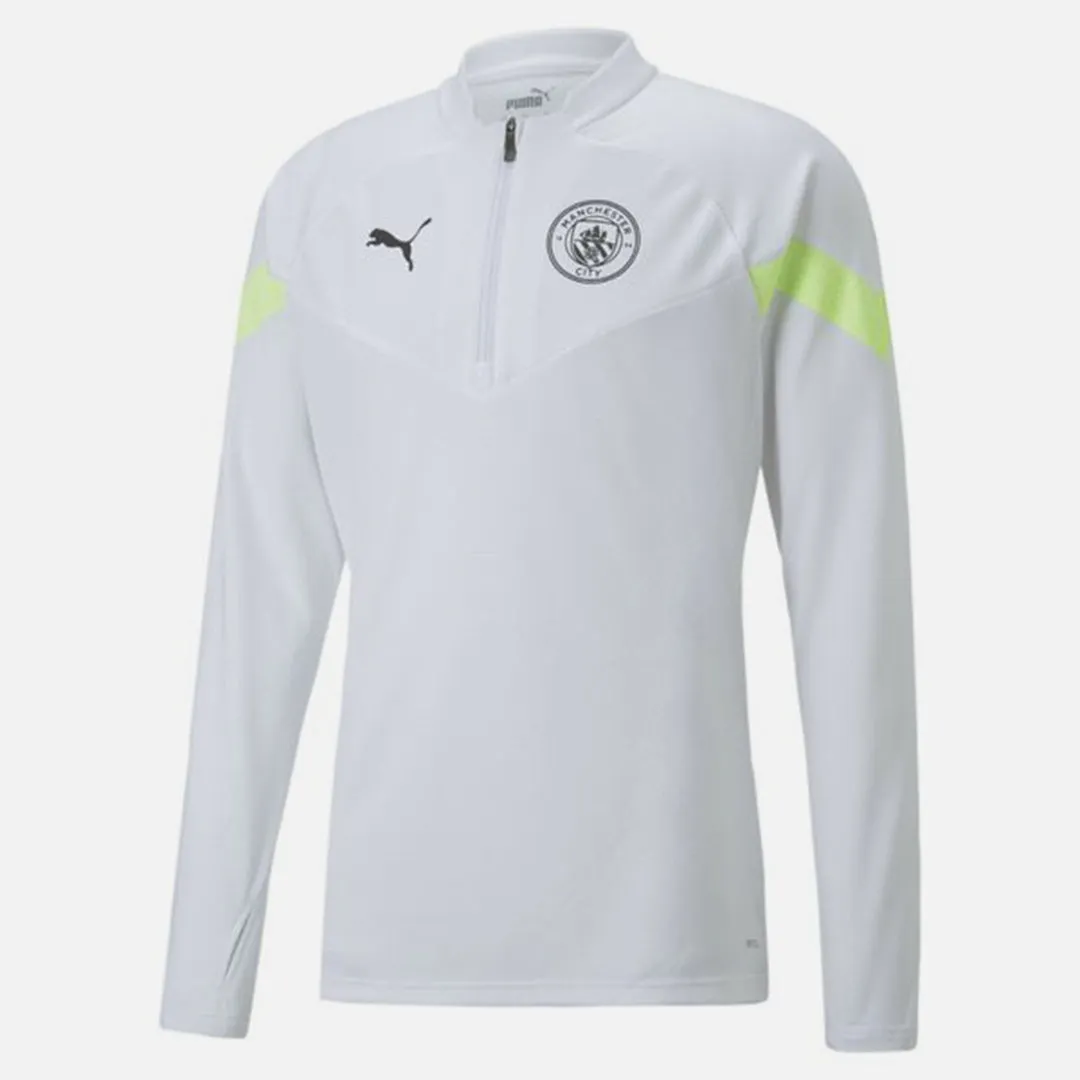 Haut d'entrainement Manchester City 2022/2023 - Blanc/Jaune