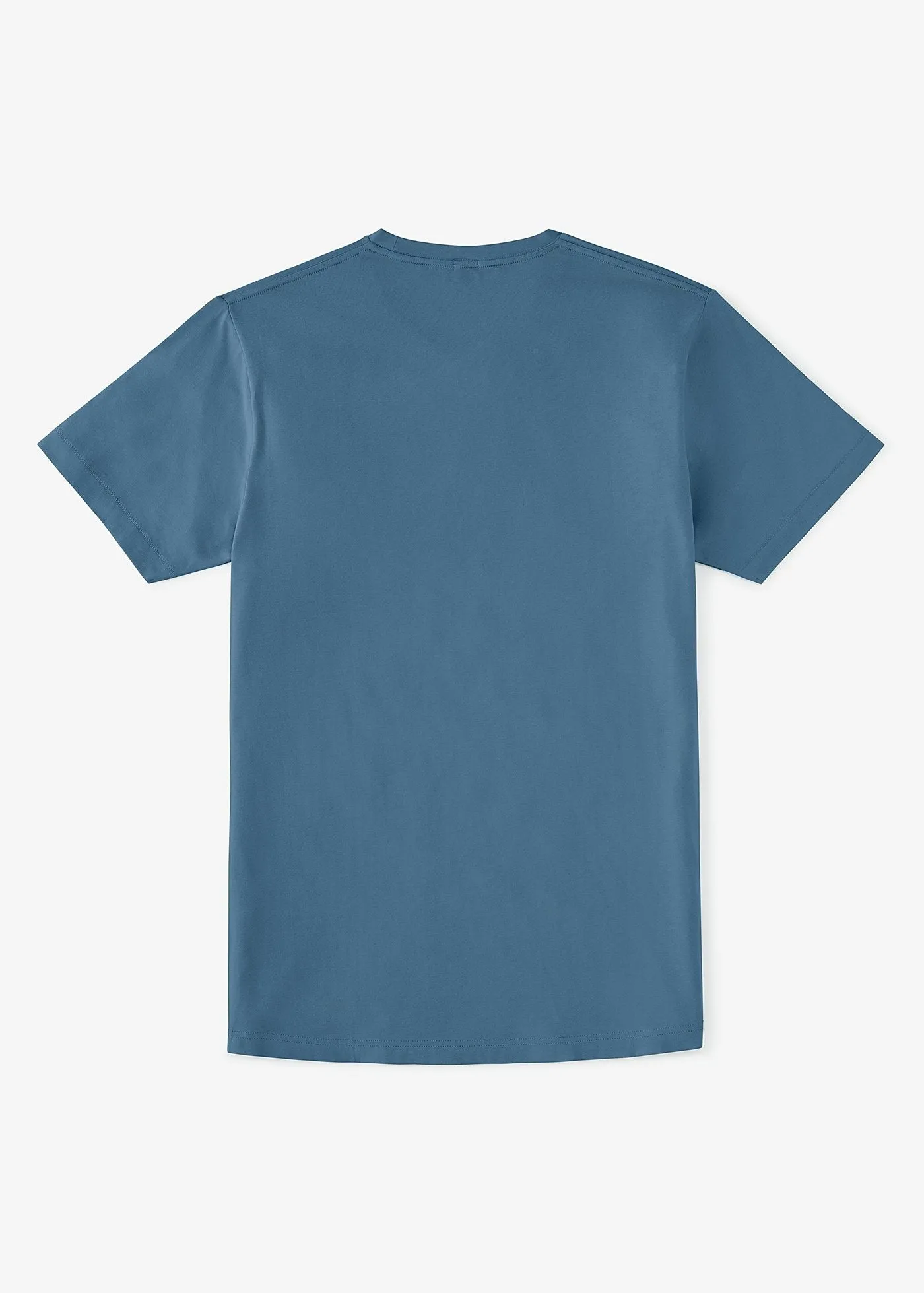 High & Mighty Cotton Stretch T-Shirt | Medium Blue
