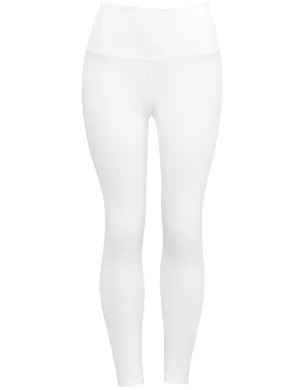 High Waist Running Pants white_Running
