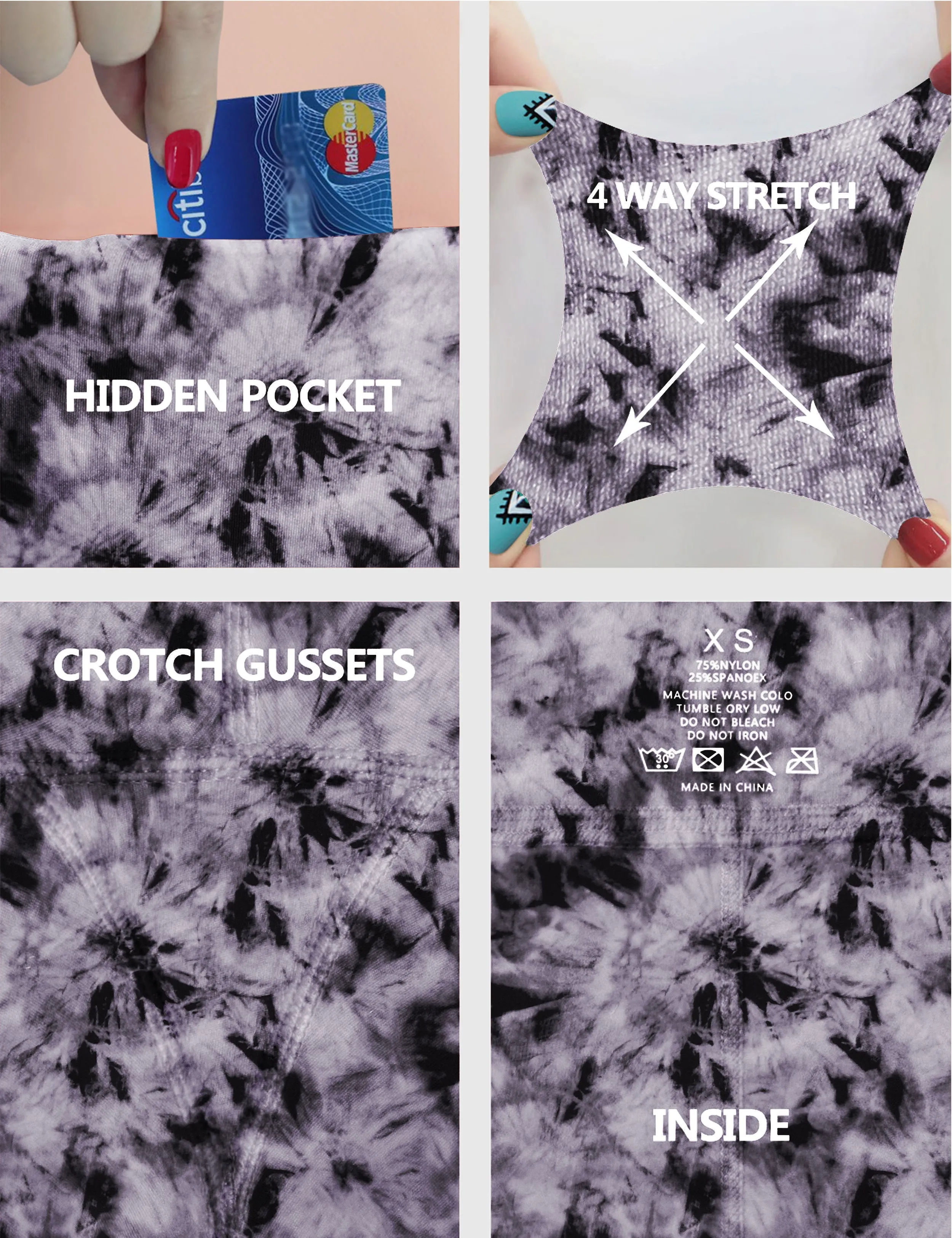 High Waist Side Pockets Running Pants blackdandelion_Running