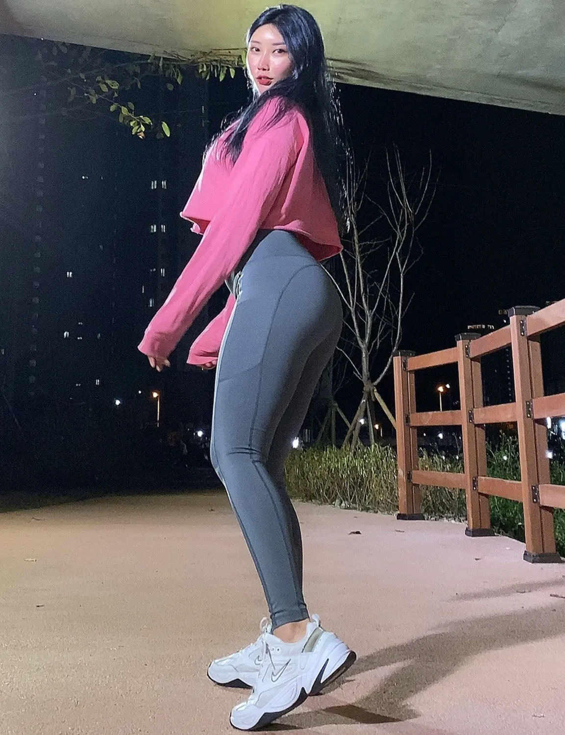 Hip Line Side Pockets Running Pants shadowcharcoal ins_Running