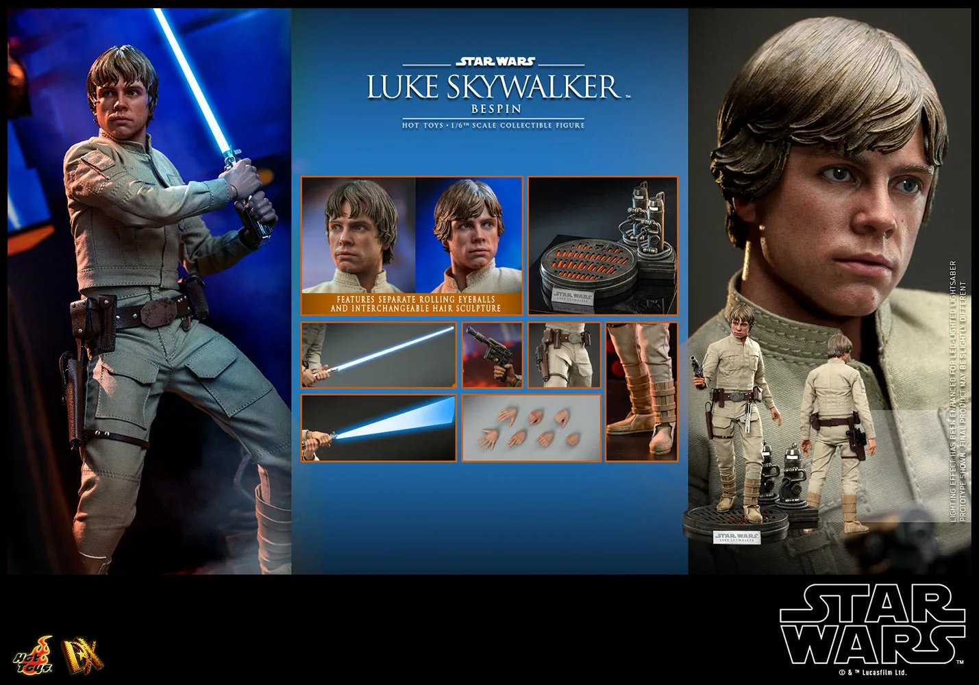 Hot Toys - Luke Skywalker (Bespin) - The Empire Strikes Back