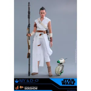 Hot Toys Movie Masterpiece 1/6 Scale Figure - Star Wars: The Rise Of Skywalker - Rey & D-O