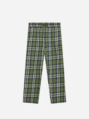 Jim Jam Women's GOTS Organic Cotton Pyjama Bottoms | Pine Green