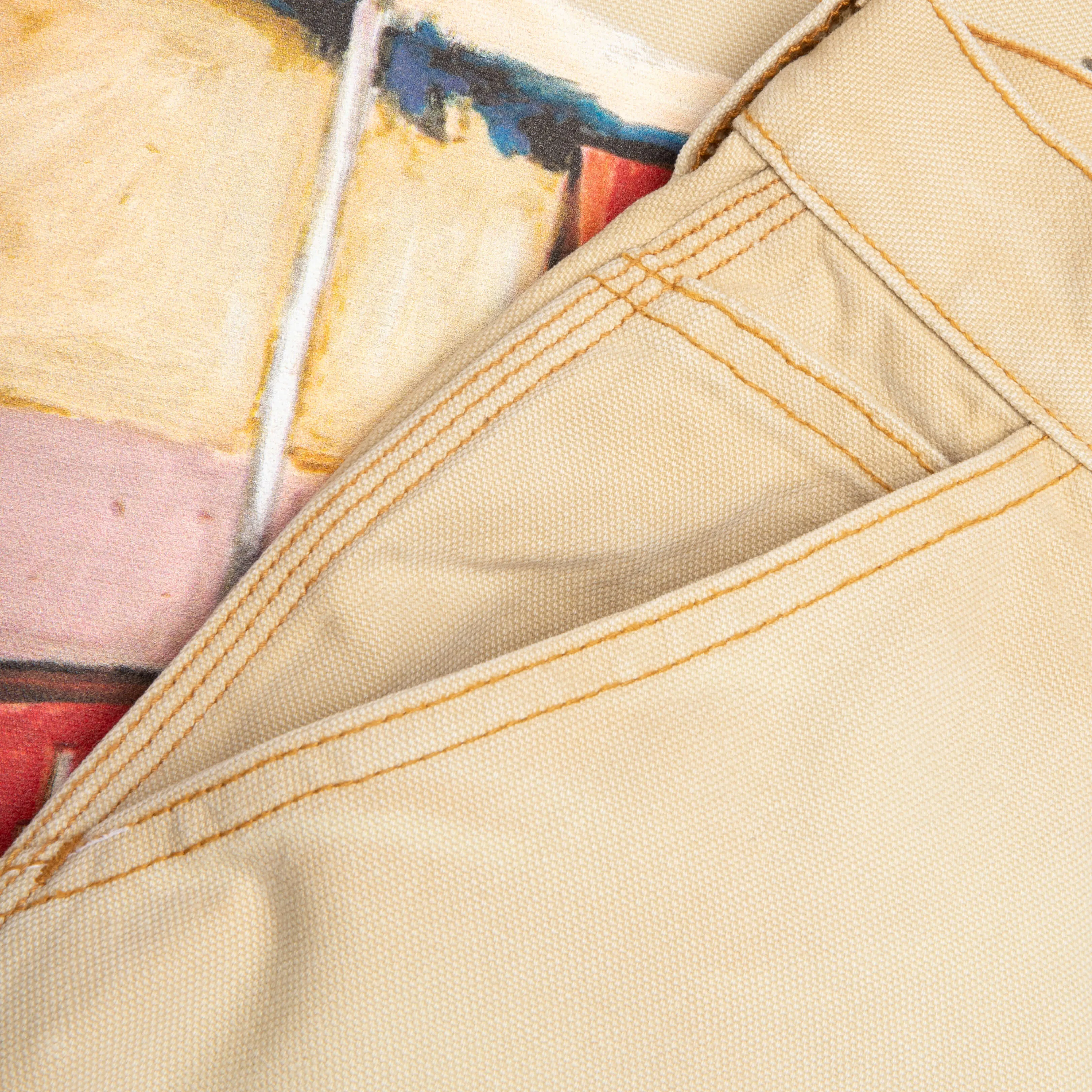 Just Like It Began Painters Pant - Worn Tan