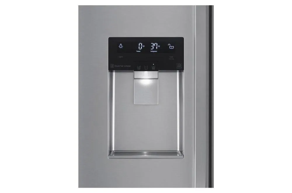 Lg LSSB2692ST Lg Studio 26 Cu. Ft. Smart Wi-Fi Enabled Side-By-Side Refrigerator