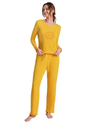 Long pajama set 97009
