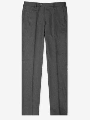 Lupus Wool Flannel Trousers Grey