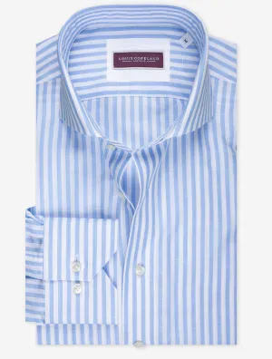 Menader Stripe Shirt Blue