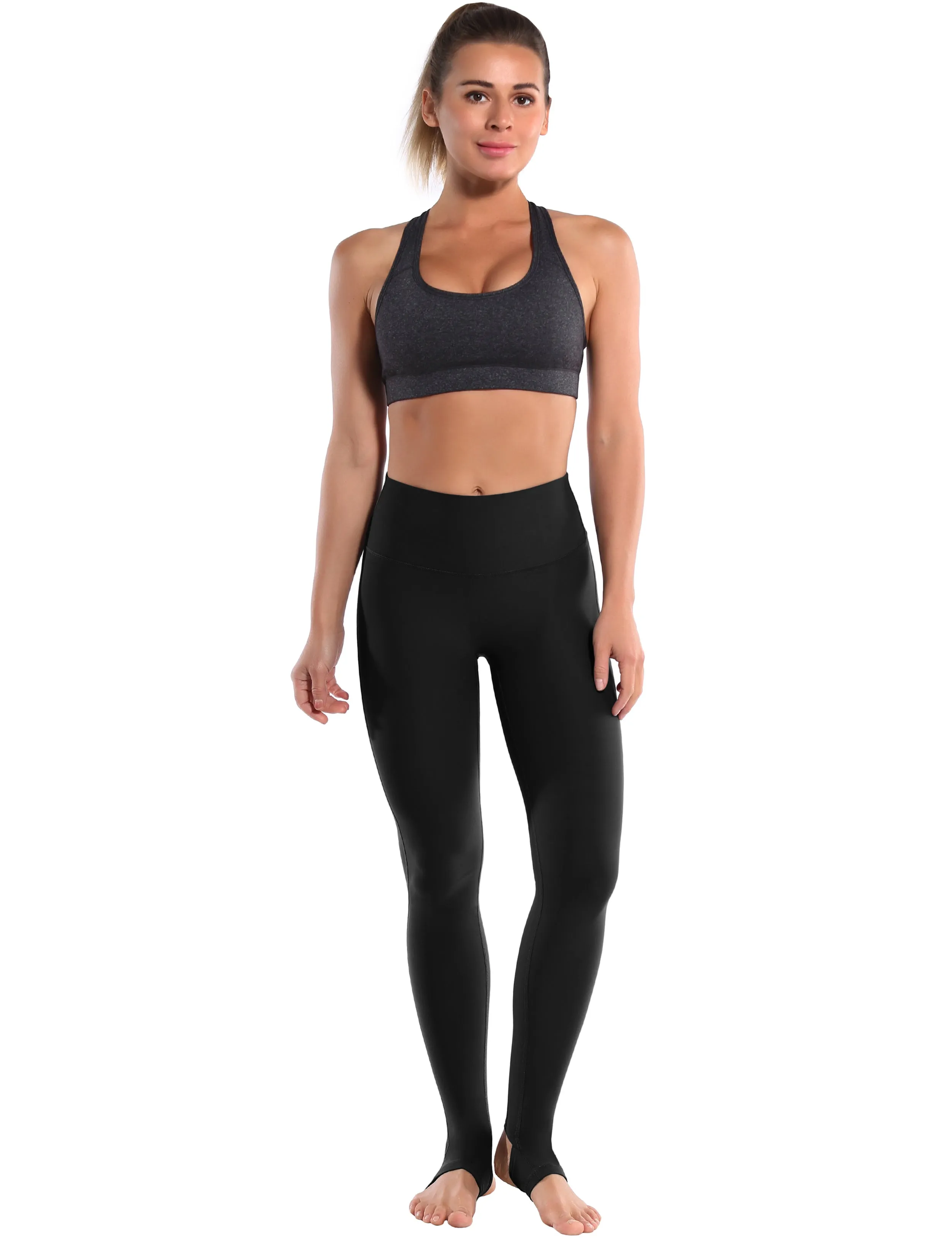 Over the Heel Running Pants black_Running