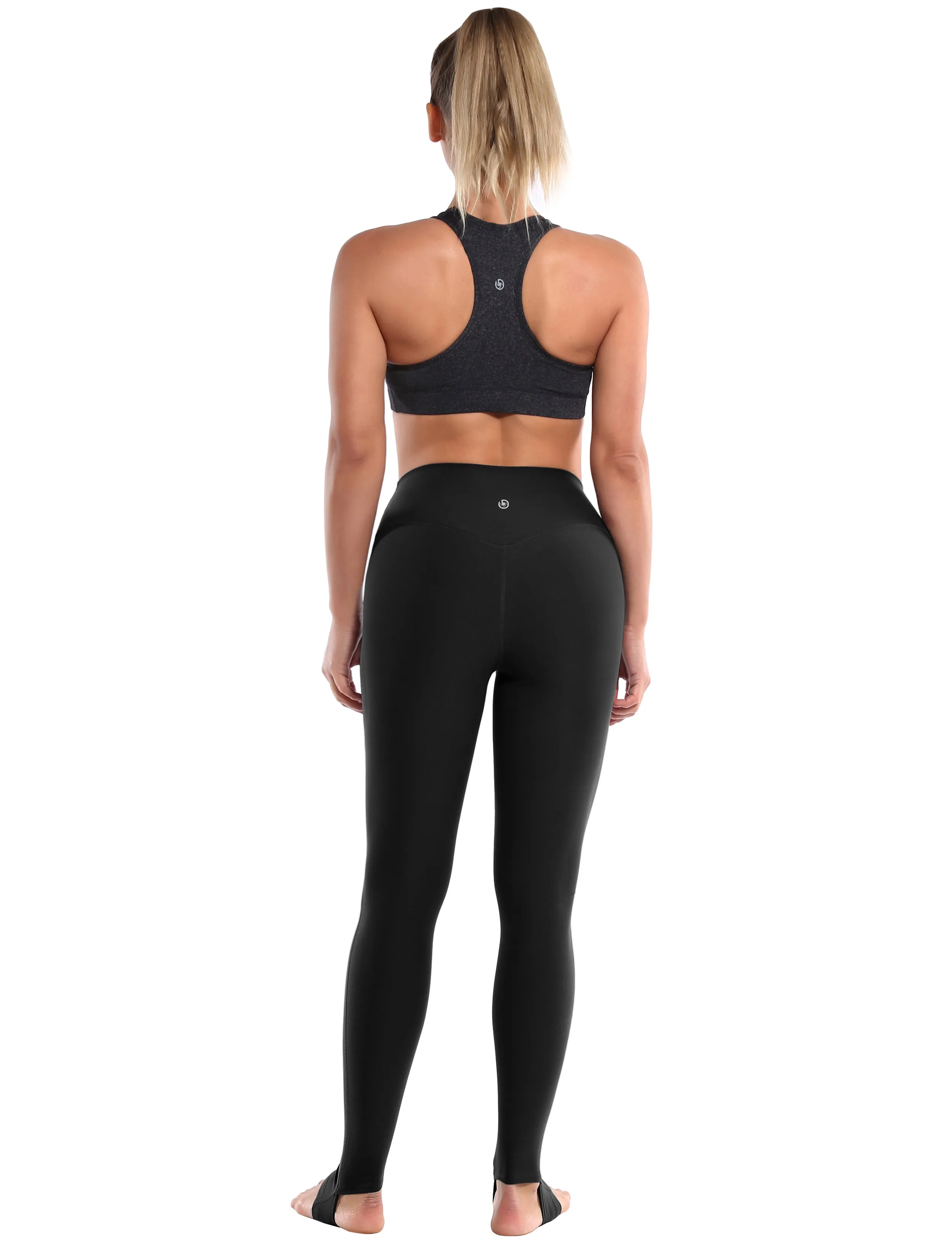 Over the Heel Running Pants black_Running