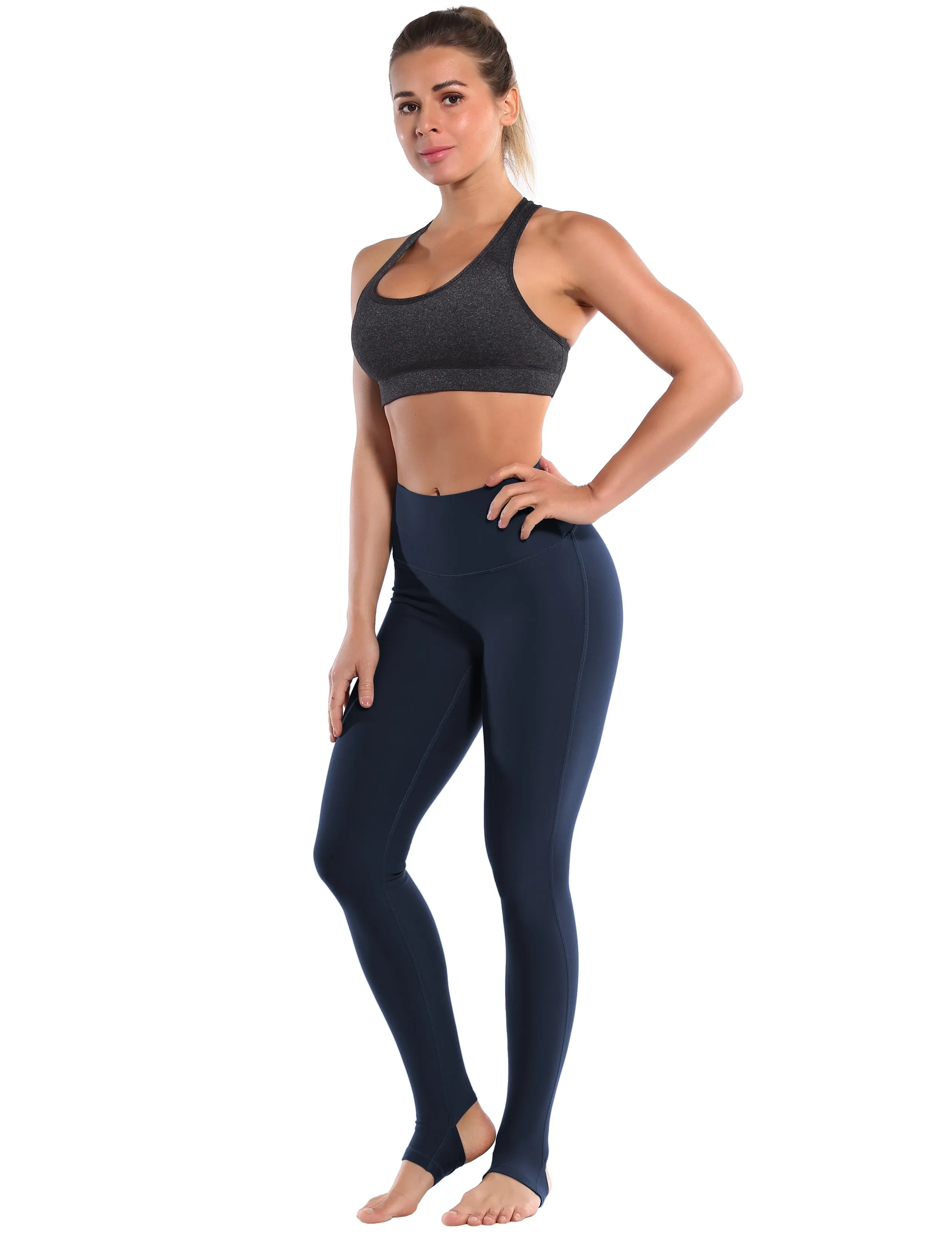 Over the Heel Running Pants darknavy_Running
