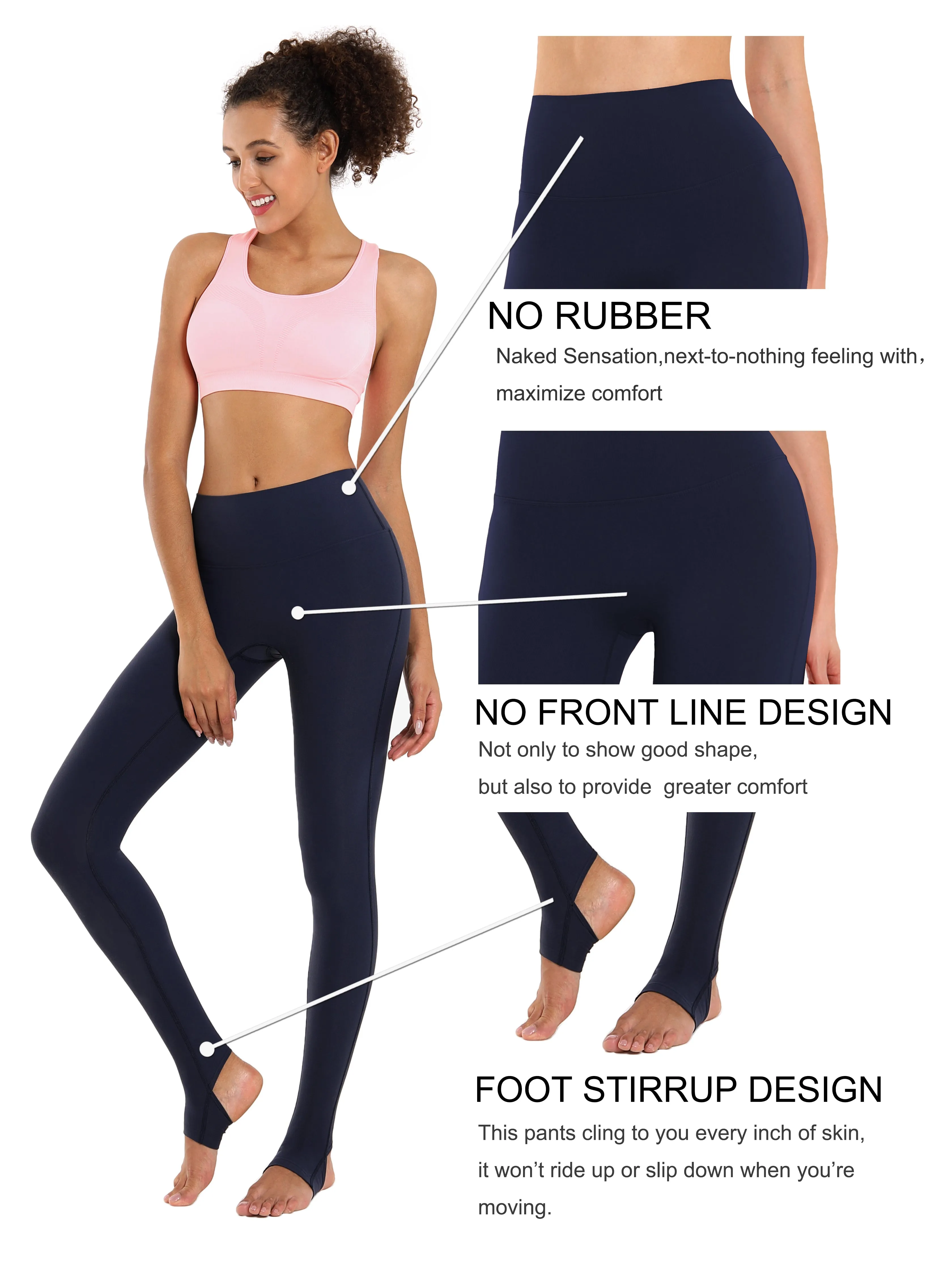 Over the Heel Running Pants darknavy_Running