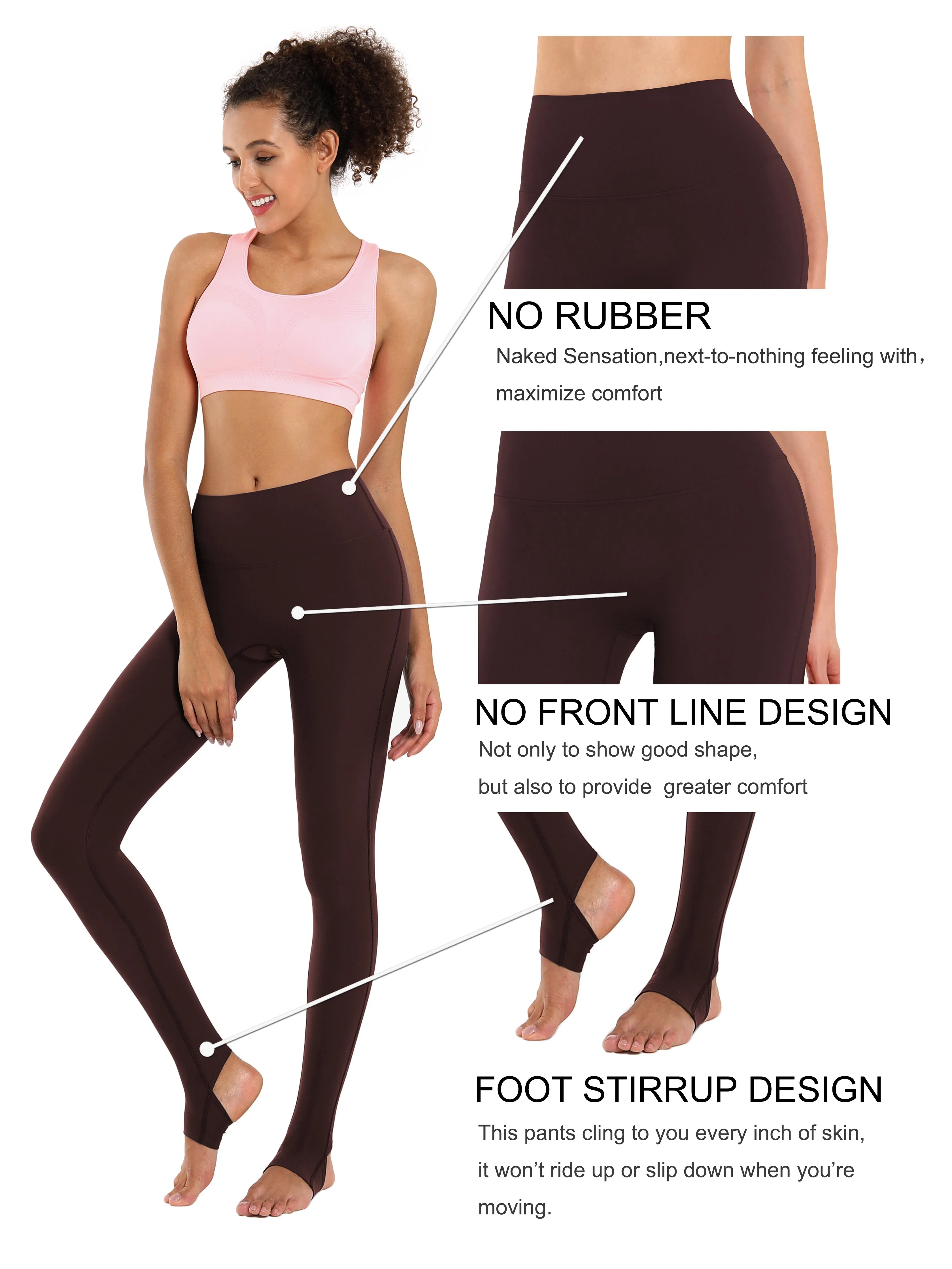 Over the Heel Running Pants mahoganymaroon_Running