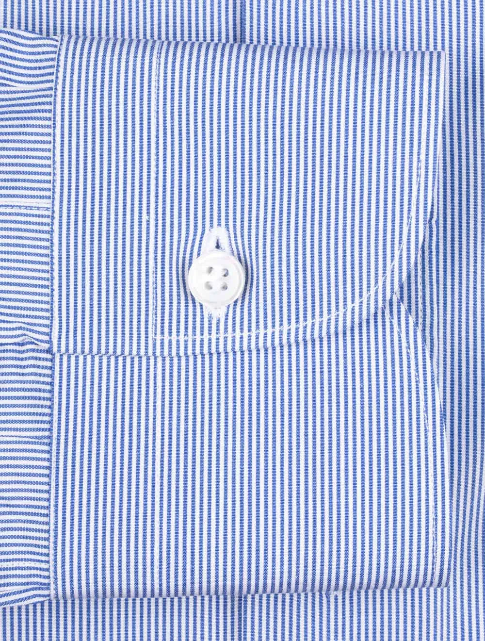 Oxford Stripe Shirt Blue