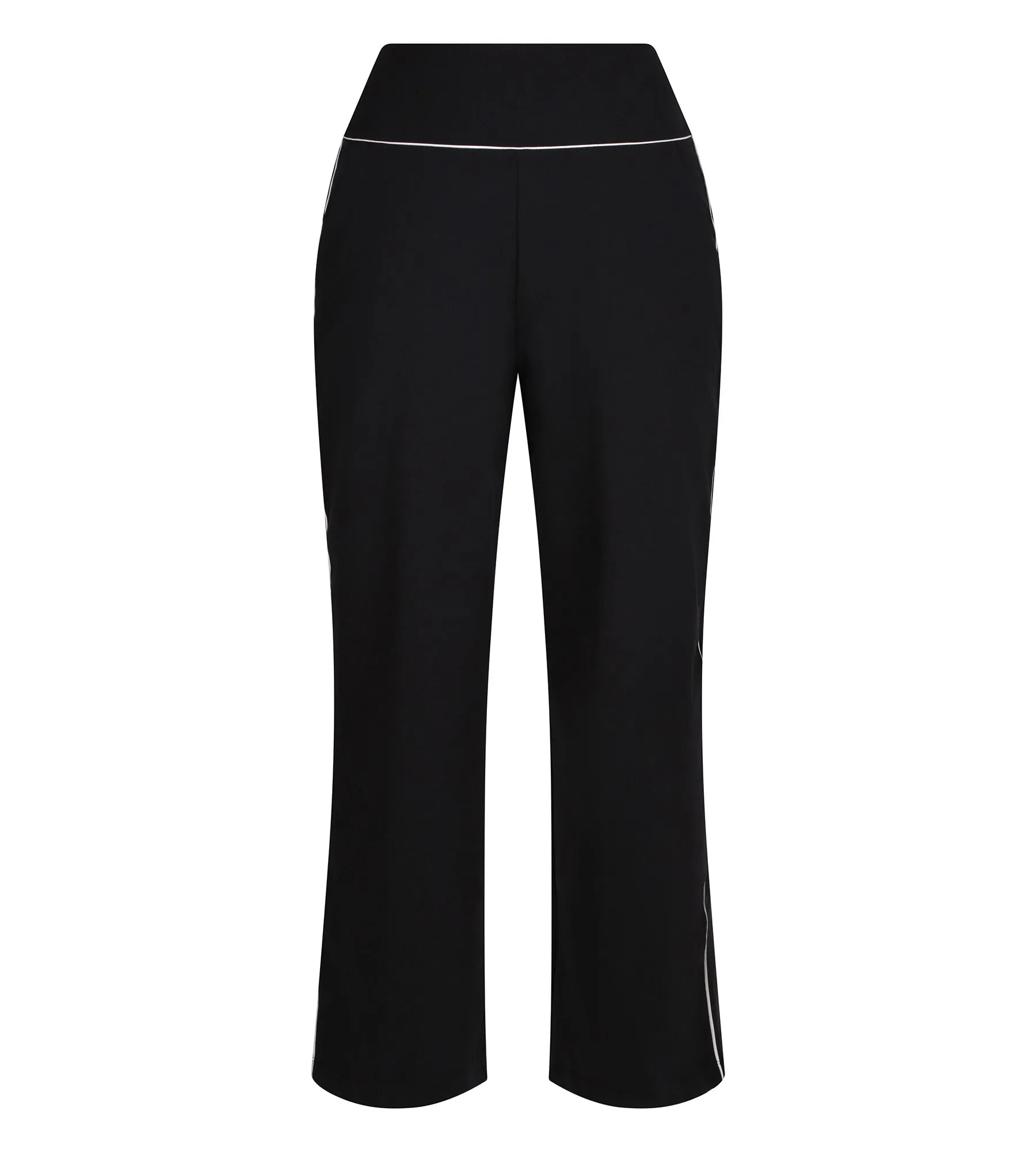 Pantalon de sport large pour femme en jersey stretch Noir Dim Move